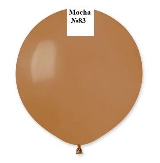 Латексов балон Mocha G19 №83/076 - 48 см/ 1 бр. 