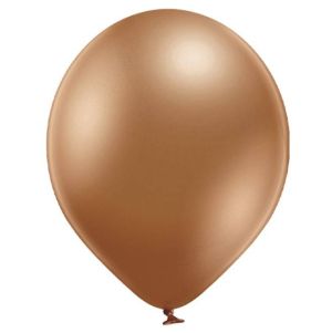 Хром балон цвят Мед/ Cooper / - 13 см/100 бр. пак.