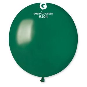 Латексов балон G19 Emerald / Bottle Green №104 - 48 см- 25 бр/пак.